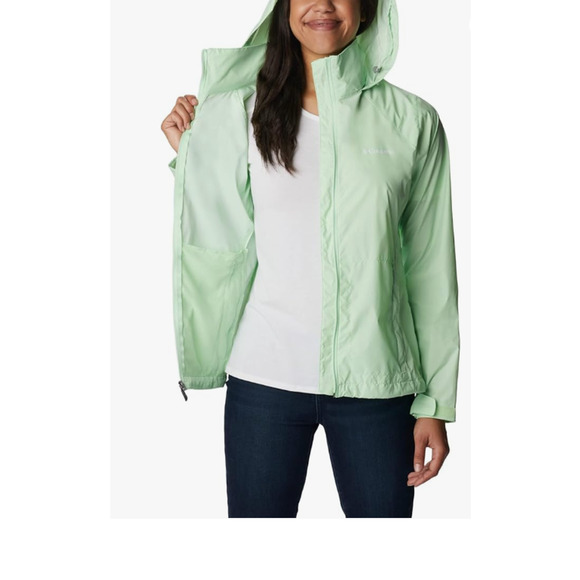 EUC Columbia Light Green Women's Jacket size XXL - Picture 4 of 4